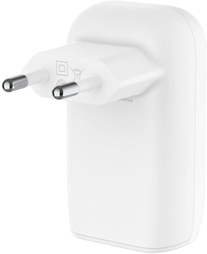 Belkin BoostCharge Netzladegerät, 67W, 3A, 3 x USB-C, Weiß WCC002vfWH
