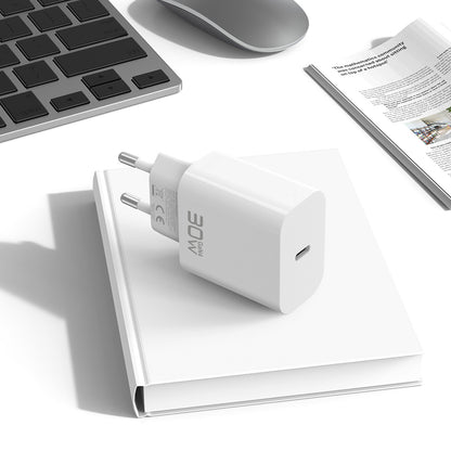 Blavec BC-14 Netzladegerät, 30 W, 3 A, 1 × USB-C, Weiß