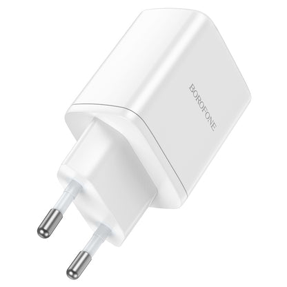 Borofone BN9 Netzwerkladegerät, 35 W, 3 A, 2 x USB-C, Weiß