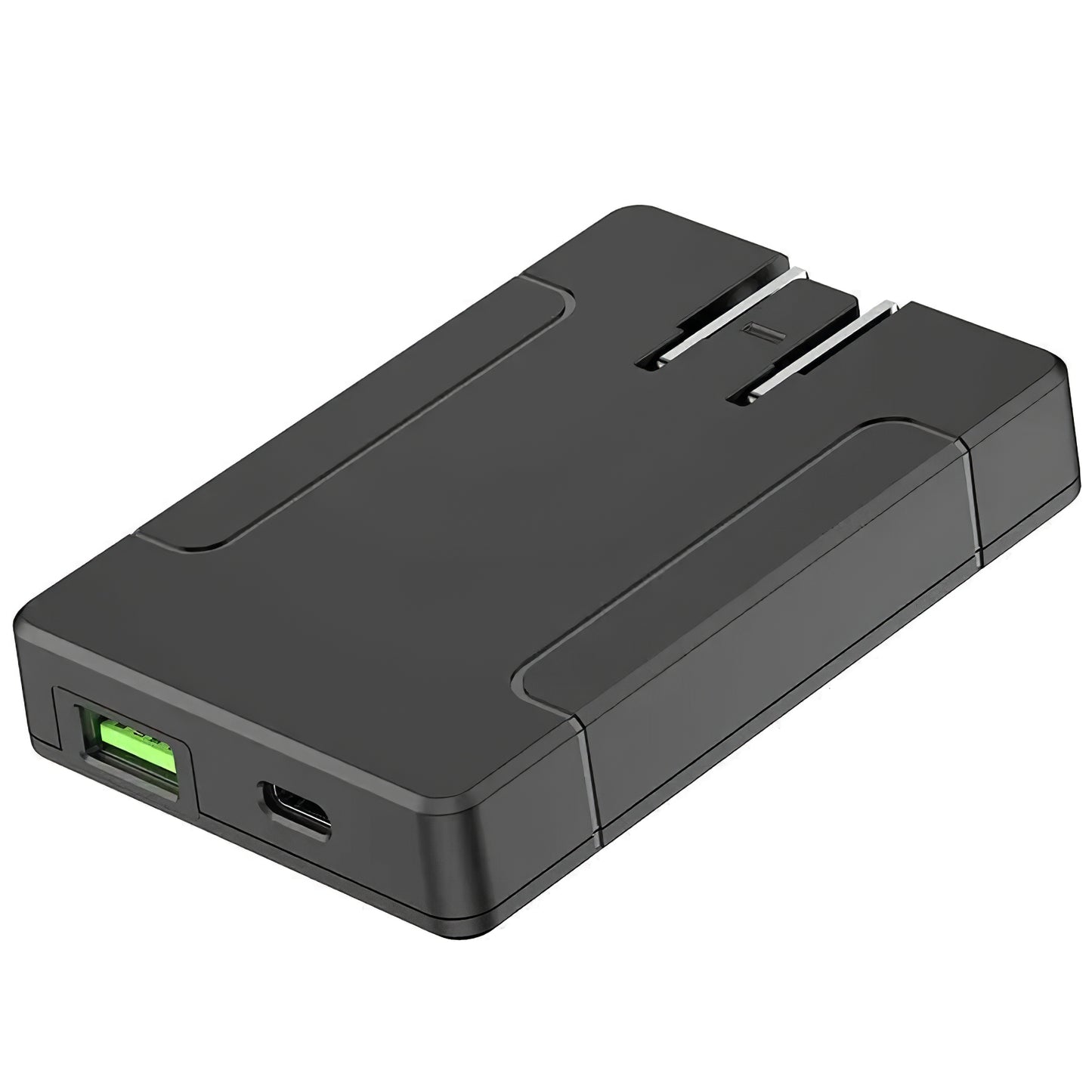 Budi Netzwerkladegerät, 65 W, 3 A, 1 x USB-A – 1 x USB-C, Schwarz, wiederversiegelt