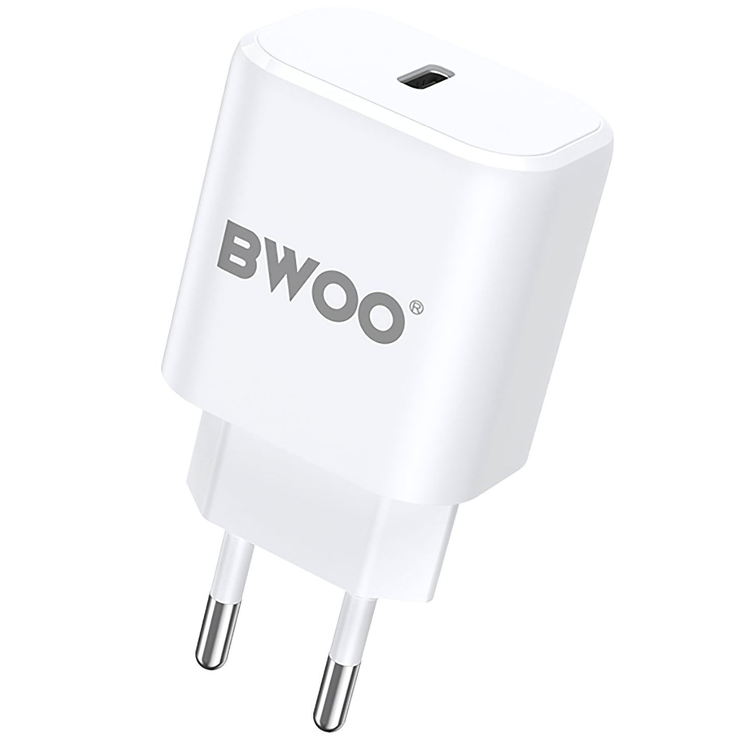 BWOO BO-CDA105 Netzwerkladegerät, 20 W, 3 A, 1 x USB-C, Weiß