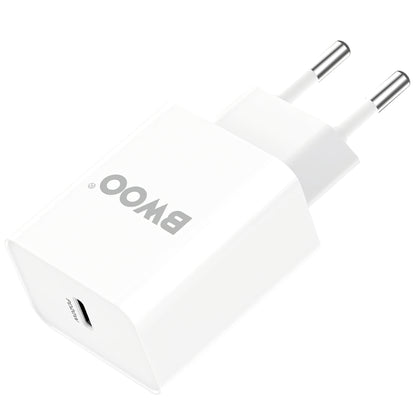 BWOO BO-CDA119 Netzwerkladegerät, 20 W, 4 A, 1 x USB-C, Weiß