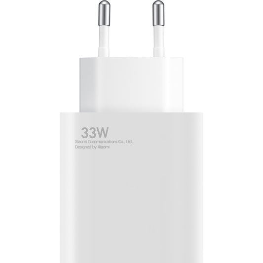 Xiaomi Netzwerkladegerät mit USB-C-Kabel, 33 W, 3 A, 1 x USB-A, Weiß BHR6039EU