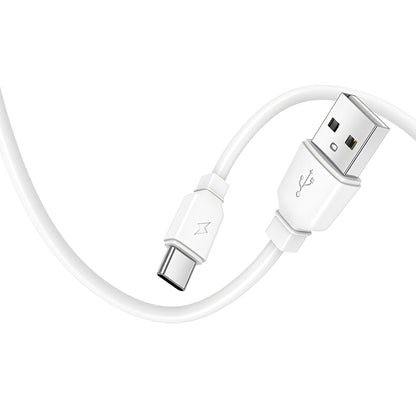 Netzwerkladegerät mit USB-C-Kabel Prestico F7S, 12 W, 2,4 A, 1 x USB-A, Weiß