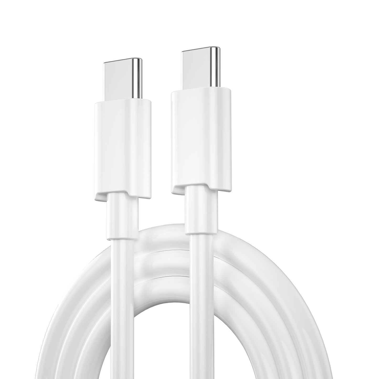 Netzwerkladegerät mit USB-C-Kabel WiWu Wi-U001, 20 W, 3 A, 1 x USB-C, Weiß