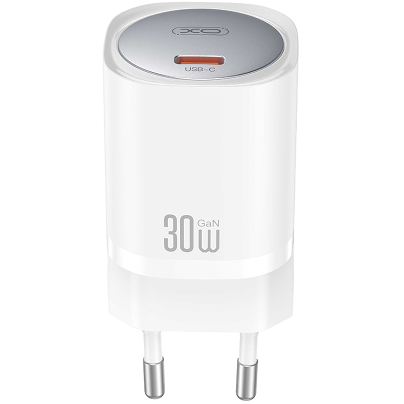 Netzwerkladegerät mit USB-C-Kabel XO Design CE20, 30 W, 3 A, 1 x USB-C, Weiß