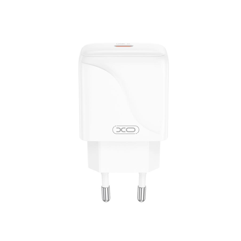 Netzladegerät mit USB-C Kabel XO Design L141, 20W, 3A, 1 x USB-C, Weiß