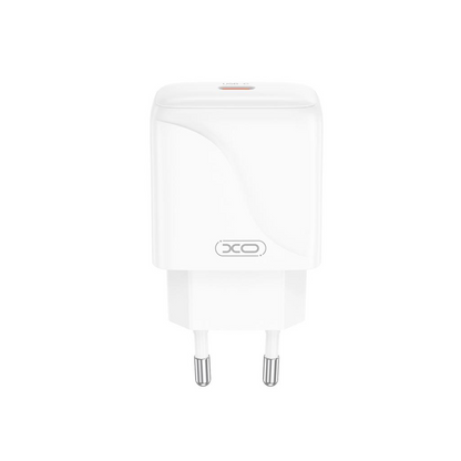 Netzladegerät mit USB-C Kabel XO Design L141, 20W, 3A, 1 x USB-C, Weiß