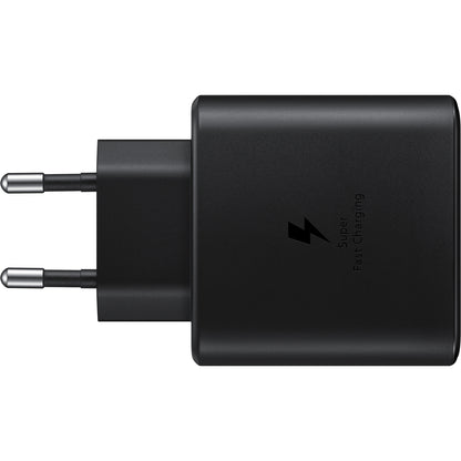 Netzwerkladegerät mit USB-C-Kabel Samsung EP-TA845 + DW767JBE, 45 W, 4,05 A, 1 x USB-C, Schwarz GP-PTU020SOFBQ