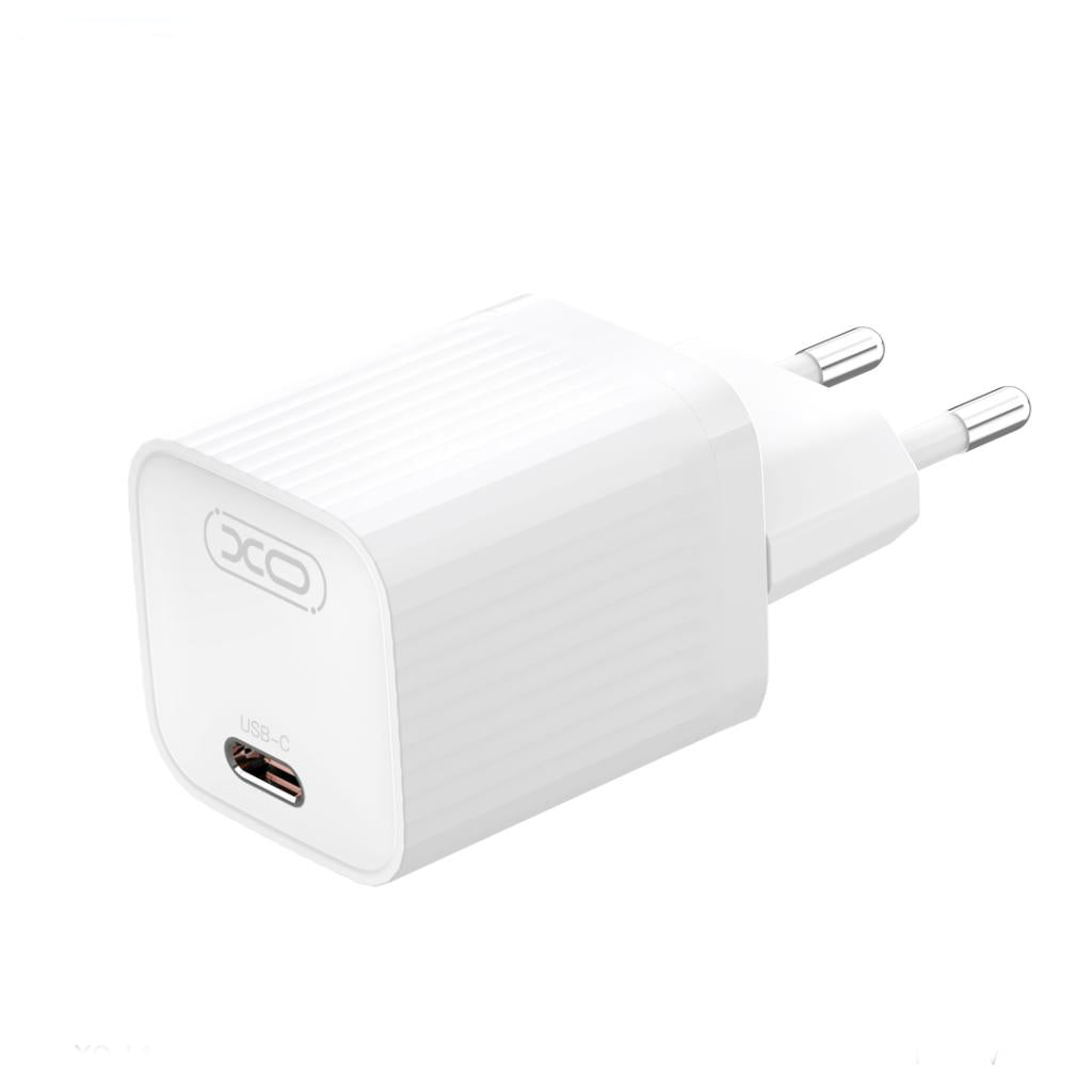 Netzladegerät mit USB-C Kabel XO Design L148, 30W, 3A, 1 x USB-C, Weiß
