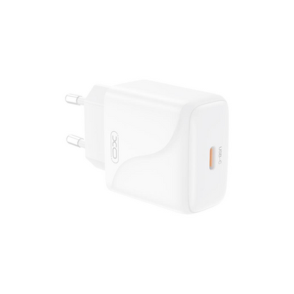 Netzladegerät mit USB-C Kabel XO Design L141, 20W, 3A, 1 x USB-C, Weiß