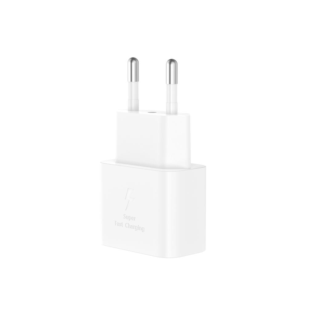 Netzteil mit Lightning-Kabel XO Design L167, 25W, 3A, 1 x USB-C, Weiß
