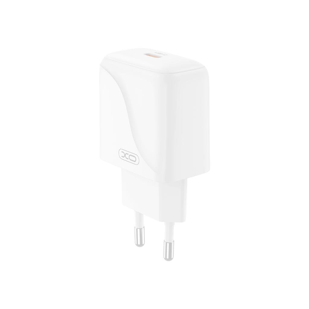 Netzladegerät mit USB-C Kabel XO Design L141, 20W, 3A, 1 x USB-C, Weiß