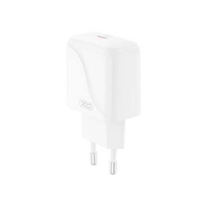 Netzladegerät mit USB-C Kabel XO Design L141, 20W, 3A, 1 x USB-C, Weiß
