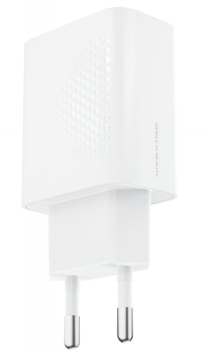 Netzladegerät mit microUSB-Kabel XO Design L159, 18W, 3A, 1 x USB-A, Weiß