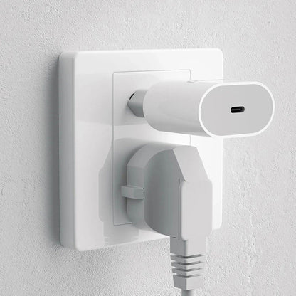 Netzladegerät mit USB-C Kabel Dudao A14EUC, 20W, 3A, 1 x USB-C, Schwarz