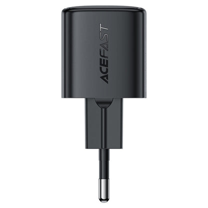 Netzladegerät mit USB-C Kabel Acefast A118, 30W, 3A, 1 x USB-C, Schwarz