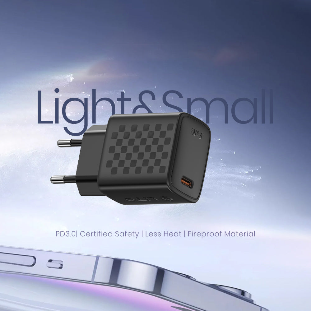 Netzladegerät Lito LC17, 30W, 3A, 1 x USB-C, Schwarz