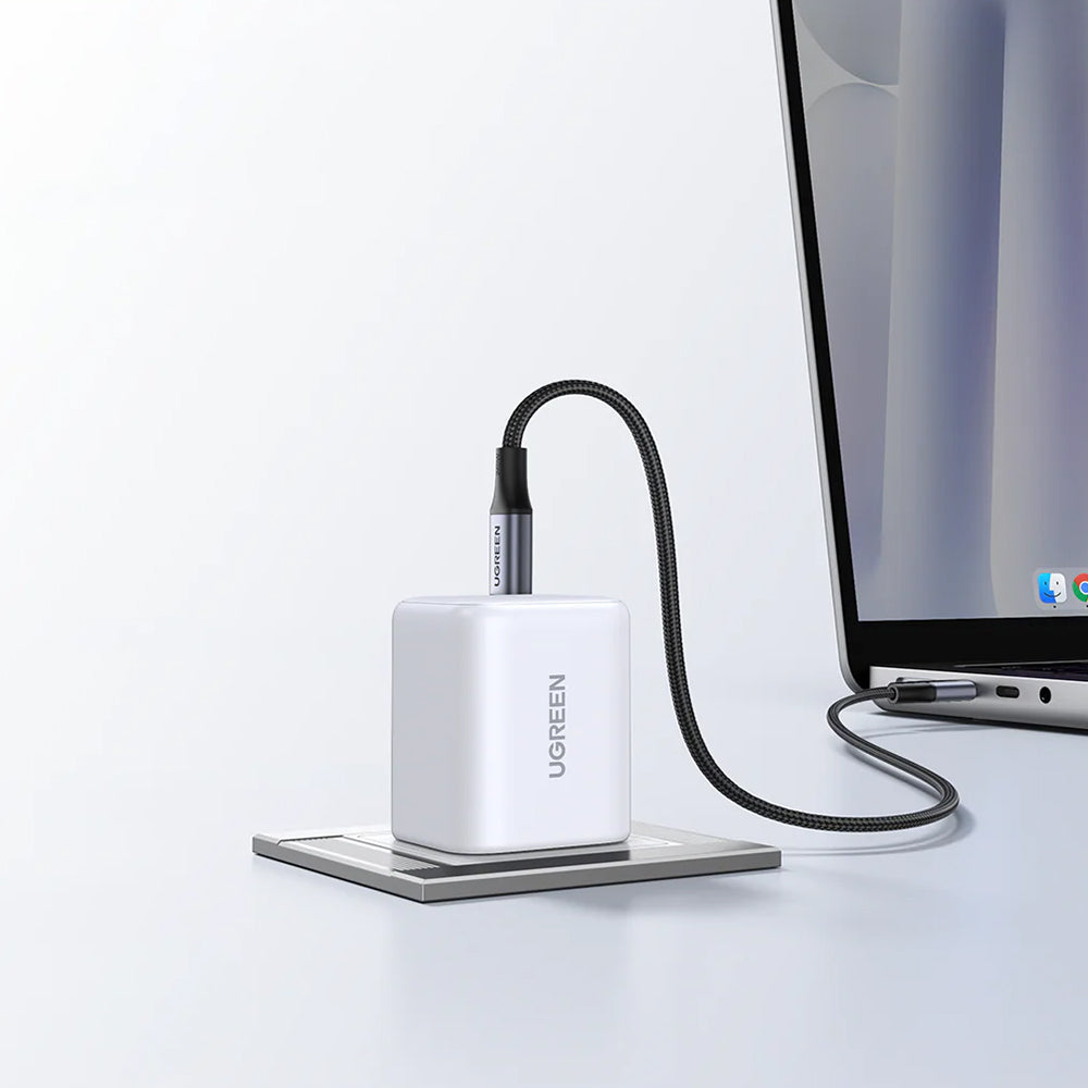 Netzteil mit USB-C-Kabel UGREEN X524 (65054), 45W, 3A, 1 x USB-C, Schwarz