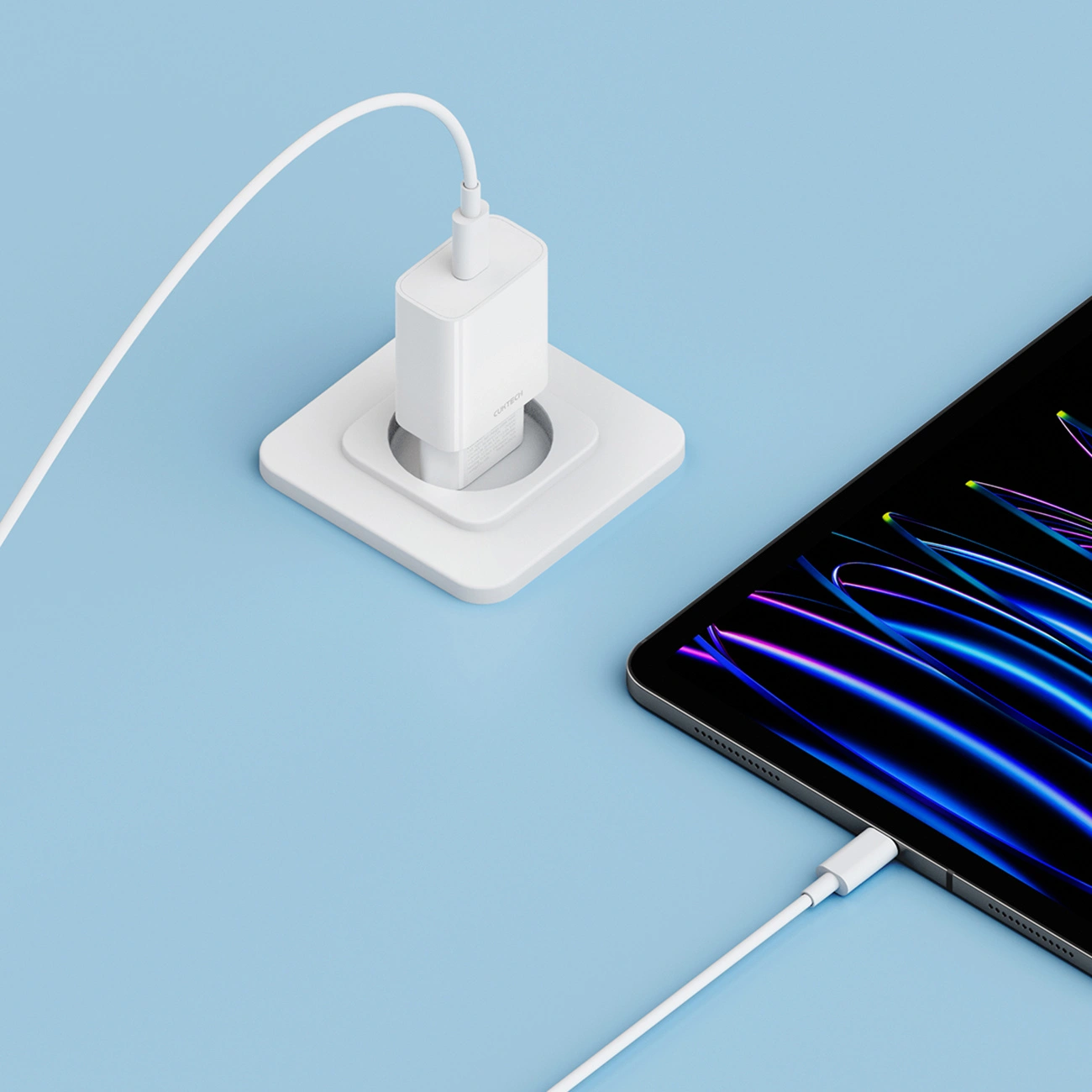 Cuktech HA716C Netzladegerät, 20W, 3A, 1 x USB-C, Weiß