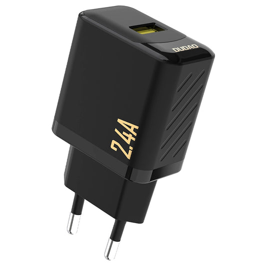 Dudao A23 Netzladegerät, 12W, 2,4A, 1 x USB-A, Schwarz