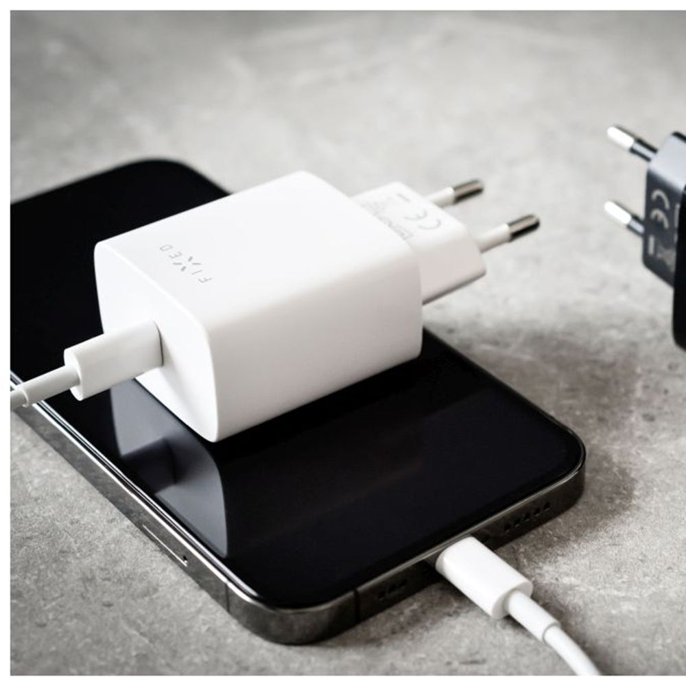 Netzladegerät Fixed, 20W, 3A, 1 x USB-C, Weiß