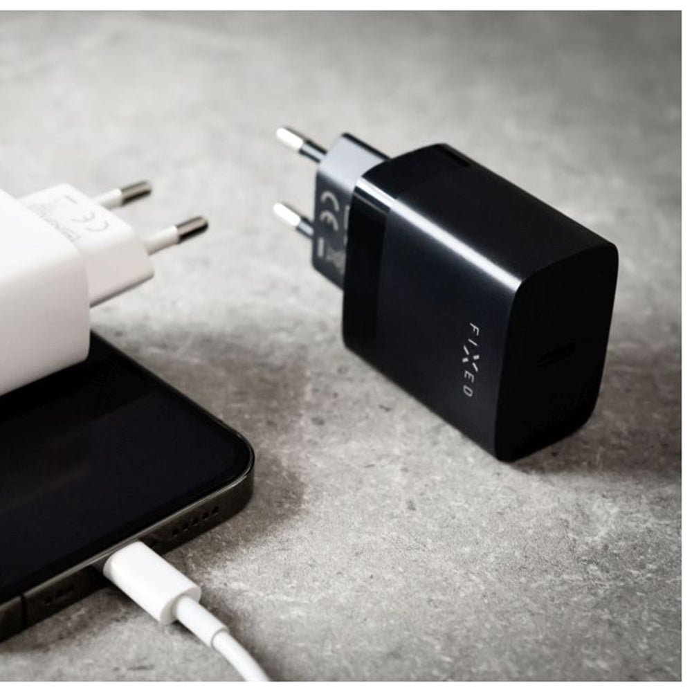 Fixed Network Charger, 20W, 3A, 1 x USB-C, Black