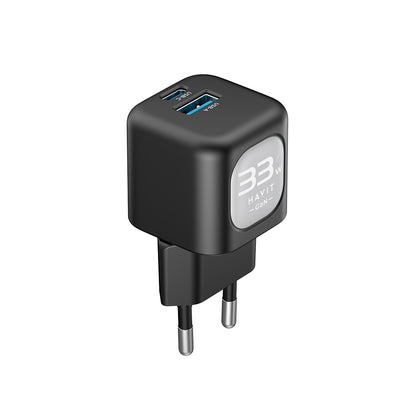 Netzladegerät HAVIT UC230, 33W, 3A, 1 x USB-A - 1 x USB-C, Rosa