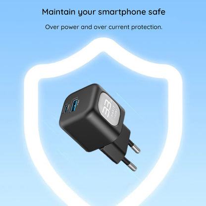 Netzladegerät HAVIT UC230, 33W, 3A, 1 x USB-A - 1 x USB-C, Rosa