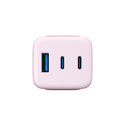 Netzladegerät HAVIT UC260, 65W, 3A, 1 x USB-A - 2 x USB-C, Rosa