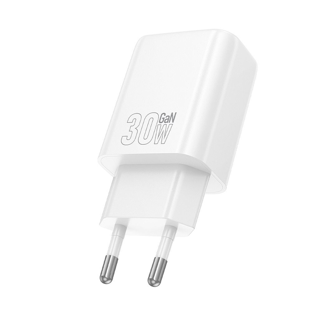 Netzladegerät HOCO N62, 30W, 3A, 1 x USB-C, Weiß