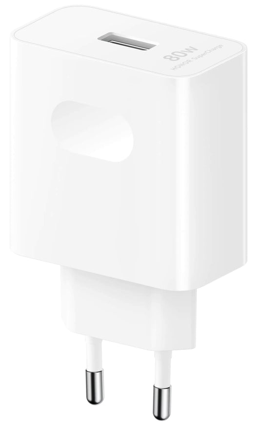Honor Network Charger, 80W, 4A, 1 x USB-A, White HN-200400E00