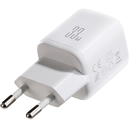 Netzladegerät Joyroom JR-TG7, 33W, 3A, 1 x USB-A - 1 x USB-C, Weiß