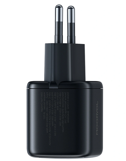 Netzladegerät Joyroom JR-TG7, 33W, 3A, 1 x USB-A - 1 x USB-C, Schwarz