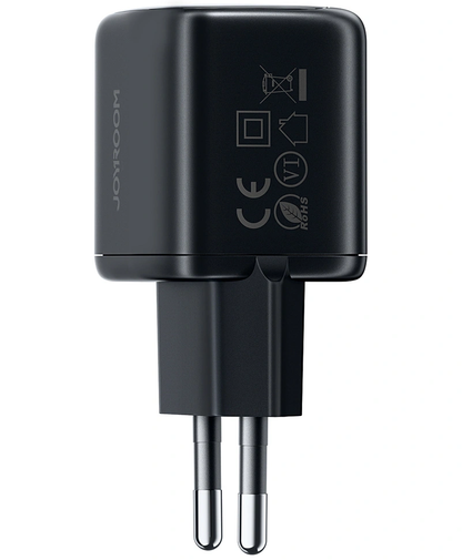 Netzladegerät Joyroom JR-TG7, 33W, 3A, 1 x USB-A - 1 x USB-C, Schwarz