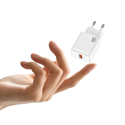 Netzladegerät Lito LC08, 18W, 3A, 1 x USB-A, Weiß