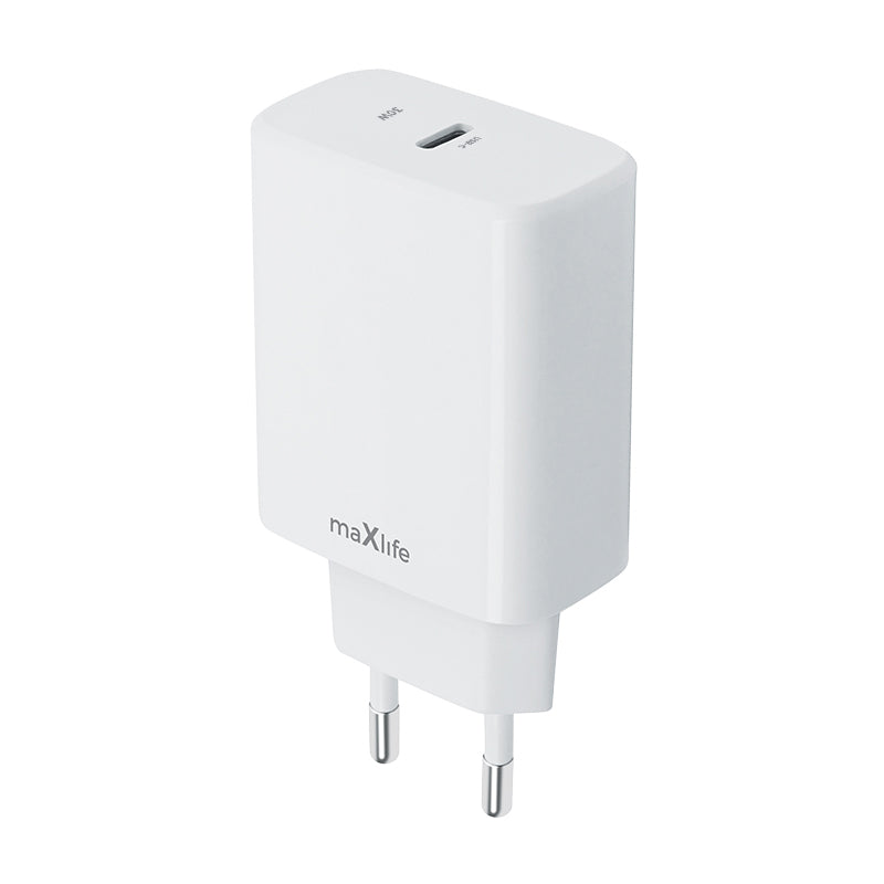 MaXlife MXTC-10-30C Netzwerkladegerät, 30 W, 3 A, 1 x USB-C, Weiß