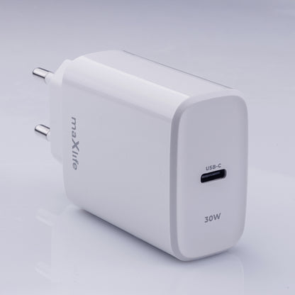 MaXlife MXTC-10-30C Netzwerkladegerät, 30 W, 3 A, 1 x USB-C, Weiß