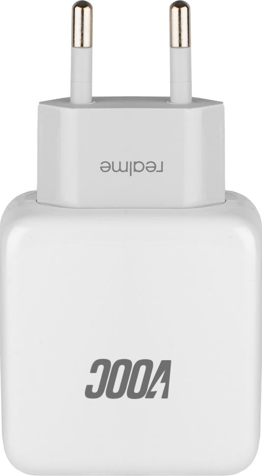 Realme Netzladegerät, 20W, 4A, 1 x USB-A, Weiß VC54JCEH