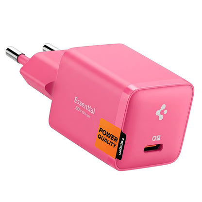 Spigen Netzladegerät EE301EU Essential, 30W, 3A, 1 x USB-C, Rosa ACH10449