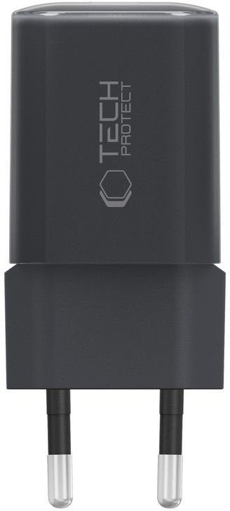 Netzladegerät Tech-Protect NCM33W, 33W, 3A, 1 x USB-A - 1 x USB-C, Schwarz