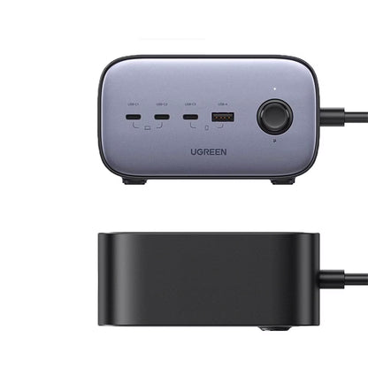 Verlängerungskabel UGREEN CD270, 2 x Schuko, Grau