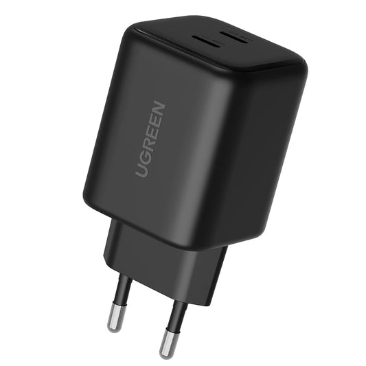 UGREEN Netzladegerät X526 (65058), 45W, 3A, 2 x USB-C, Schwarz