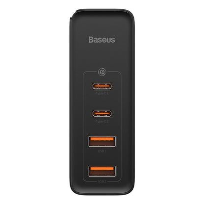 Baseus GaN2 Pro Netzwerkladegerät, 100 W, 5 A, 2 x USB-A – 2 x USB-C, Schwarz CCGAN2P-L01