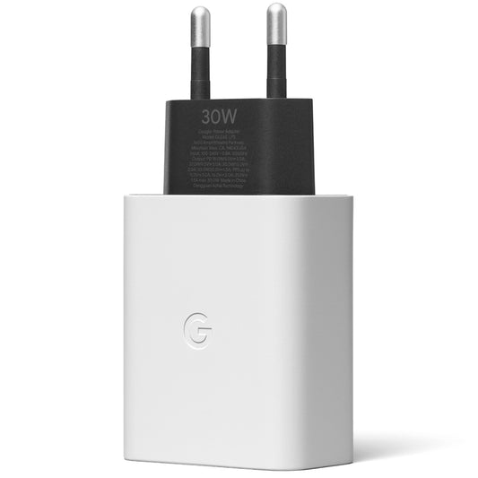 Google Netzwerk-Ladegerät, 30 W, 3 A, 1 x USB-C, Weiß GA03502-EU