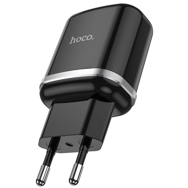 HOCO N3 Netzwerkladegerät, 18 W, 3 A, 1 x USB-A, Schwarz