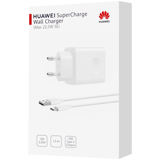 Huawei CP404B USB-C Kabel Netzwerk-Ladegerät Huawei CP404B, 22.5W, 2.25A, 1 x USB-A, Weiß 55033325
