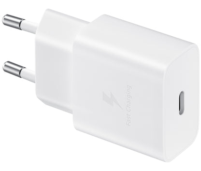 Samsung Netzwerkladegerät, 15 W, 2 A, 1 x USB-C, Weiß EP-T1510NWEGEU