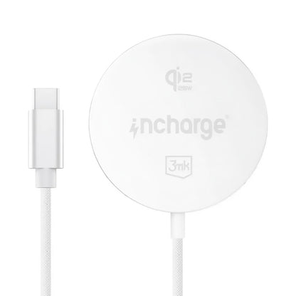 3MK Align Wireless Netzladegerät, 25W, Weiß
