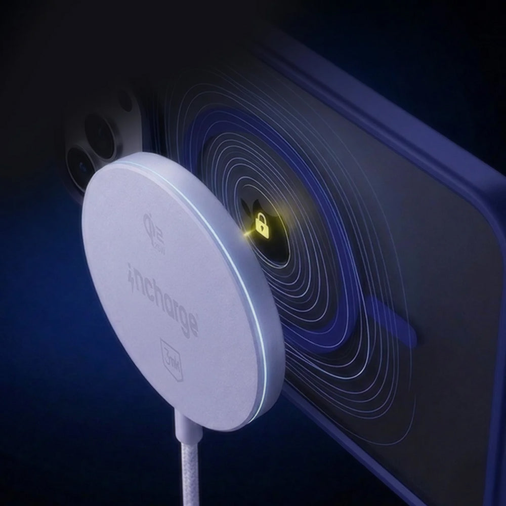 3MK Align Wireless Netzladegerät, 25W, Weiß